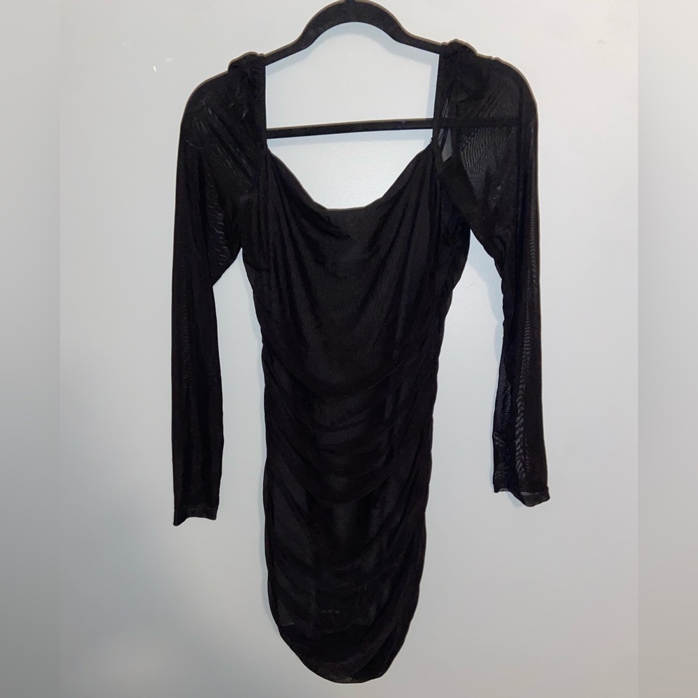 Princess Polly black tight dress